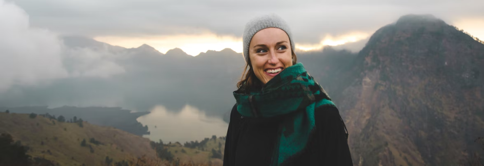 girl smiling